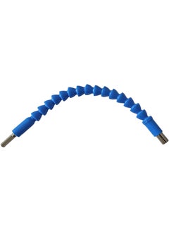 Inditrust Inditrust Alloy Steel 14Inch 6Mm Blue Flexible Extension Screwdriver Hex Drill Shaft 290Mm Flexible Drill Bit Holder Connect Link For Electronic Drill 1 Piece  - Image 1