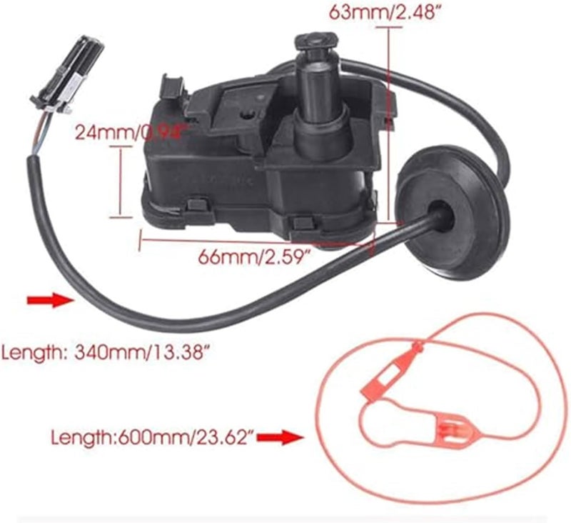 Vuzmode Fuel Tank Cap Lock Actuator for VW - Image 3