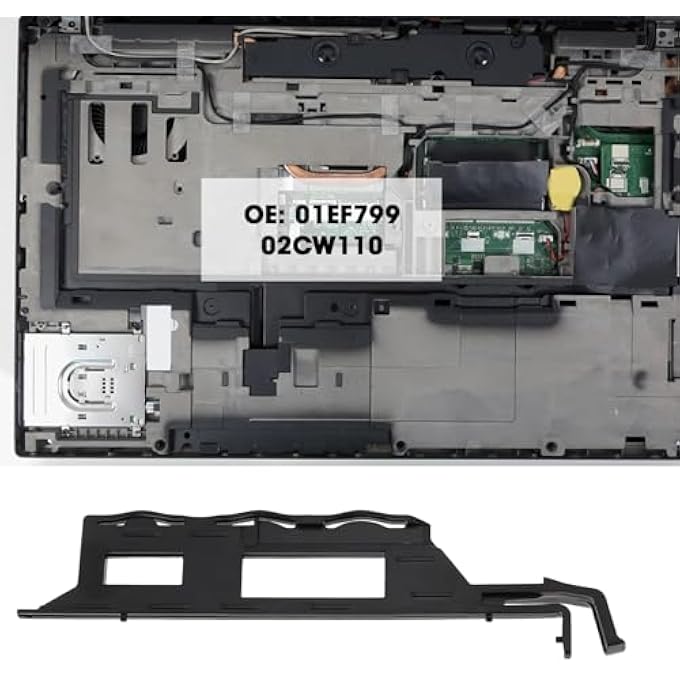 rayihni 01EF799 ODD OPTICAL DRIVE MOUNT COMPATIBLE WITH LENOVO M90 M80 M70 P340 P350 P360 P348 P358 02CW110 - Image 2
