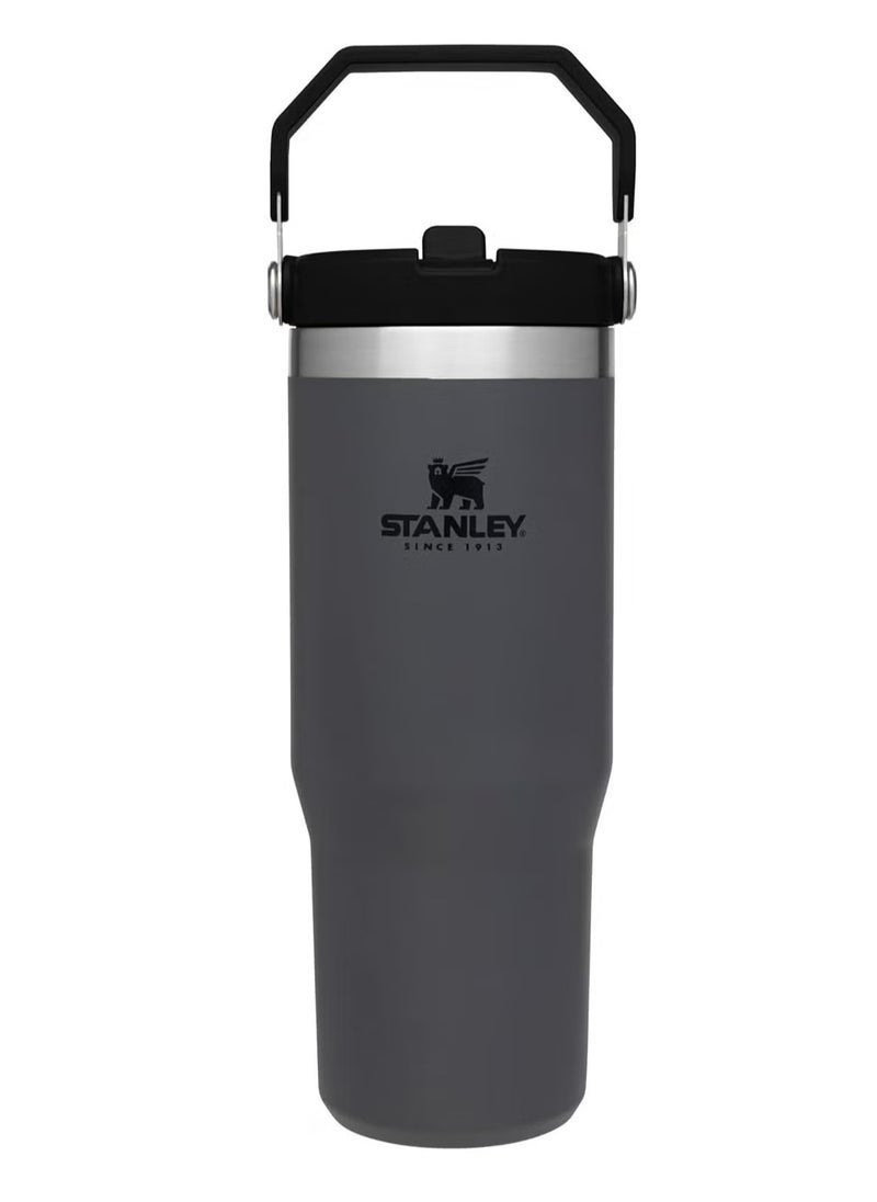 Stanley IceFlow Stainless Steel Tumbler - Vacuum Insulated Water Bottle for Home, Office or Car Reusable Cup with Straw Leak Resistant Flip Cold for 12 Hours or Iced for 2 Days, 30oz  - Image 1