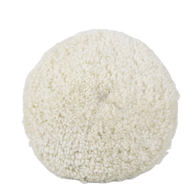 Fasmov 3 Pack Wool Polishing Pad, 7 inch Wool Buffing Pad for Compound Cutting & Polishing, Buffing Pad Kit for Car, Boats, Trucks and RVs Polishing - Image 2