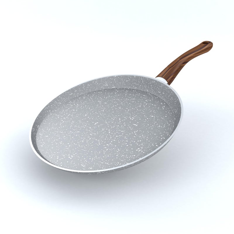 LAPIS Granite Crepe Pan Size 30 cm Grey - Image 2
