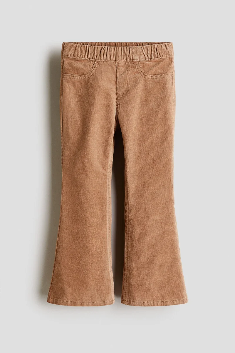 H&M Flared corduroy treggings