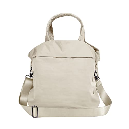 ODODOS 19L Multi Hobo Bags 2.0 with 2 Straps for Women, Totes Handbags, Crossbody Shoulder Bags, Beige - Image 1