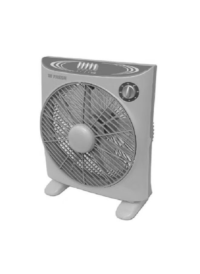 Fresh Fresh Moon Box Fan, 14 Inch - Grey 500004499  - Image 1