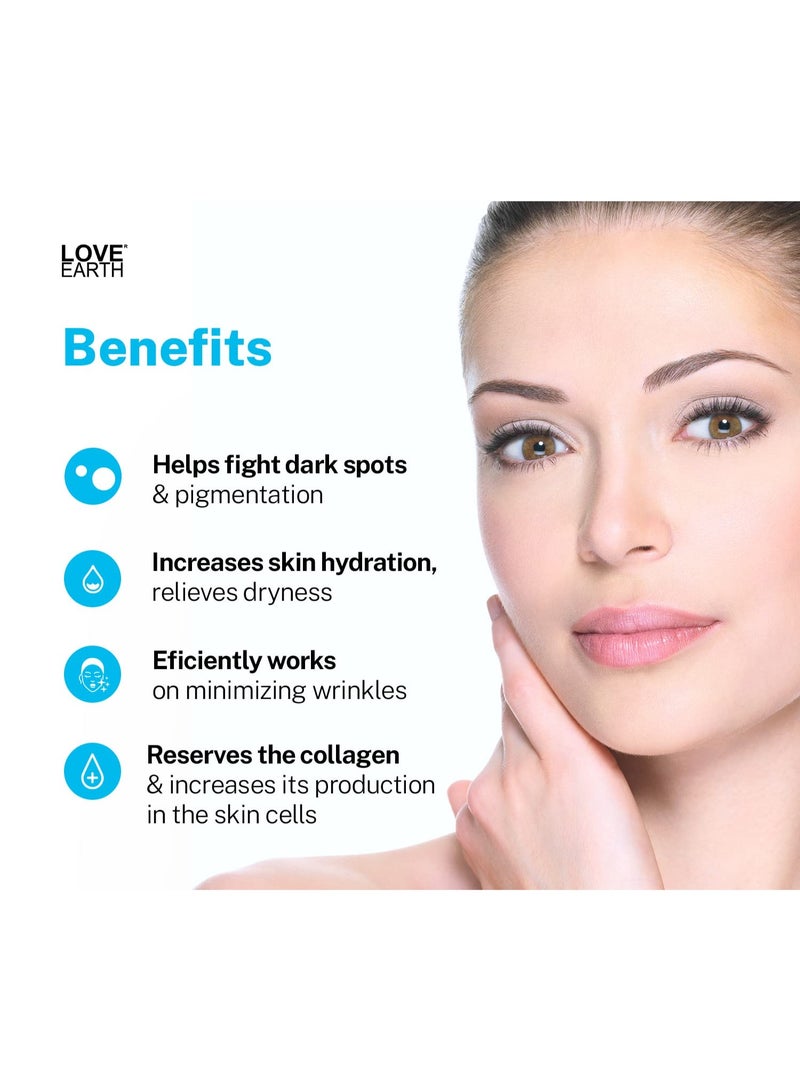 Love Earth Hyaluronic Acid Serum With Organic Aloe Vera & Essential Oils For Moisturised, Nourished & Hydrated Skin 30 ML - Image 5