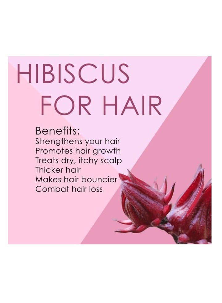 Hibiscus Powder (100gm) – 100% Natural & Pure | Suitable for Hair | Promotes Hair Growth, Strengthens Roots & Nourishes Scalp | Supports Healthy, Thicker & Shinier Hair