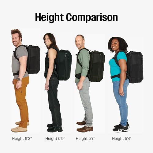 Tortuga 40L Travel Backpack Lite, Black - Large Carry-On Travel Backpack for Men and Women - Durable, Comfortable, Easy to Pack, Airline-Approved Bag with Laptop Compartment - Image 2