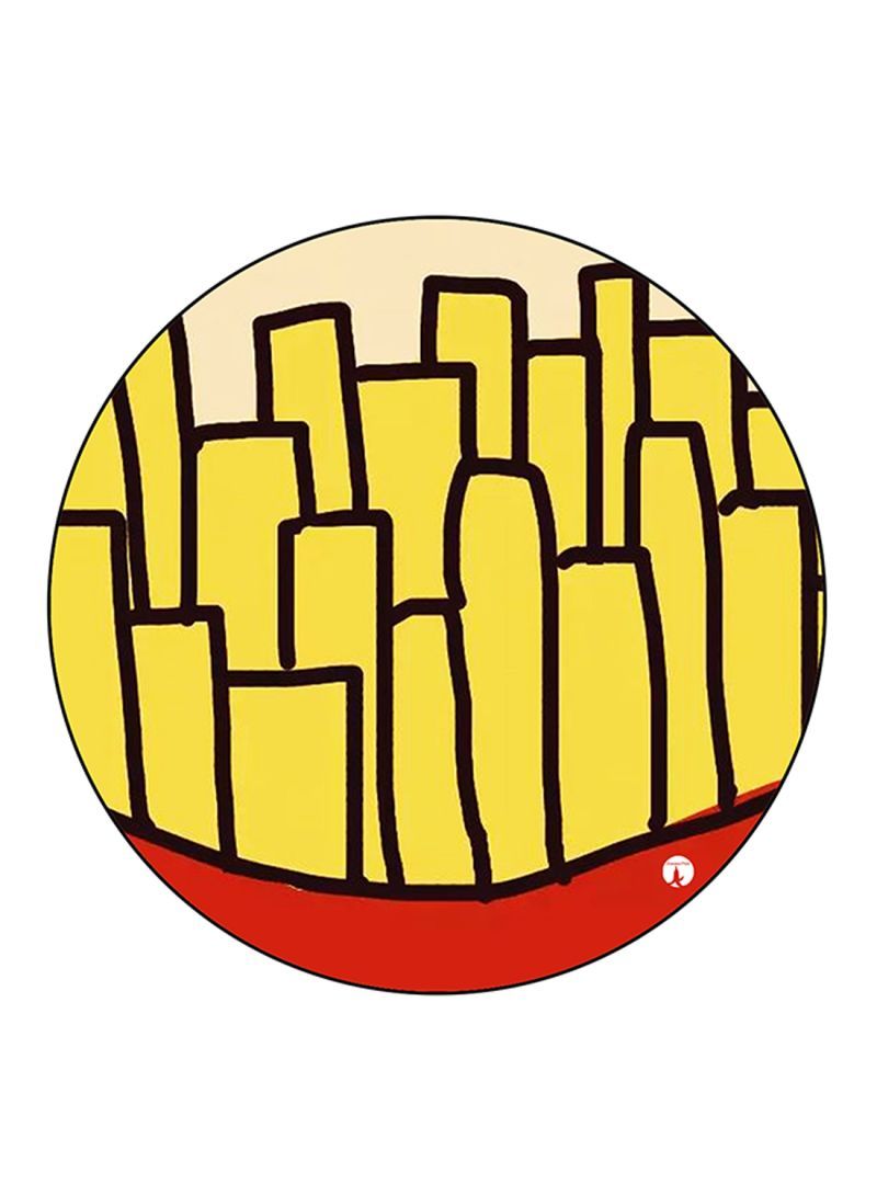 RKN French Fries Printed Fridge Magnet Multicolour - Image 2