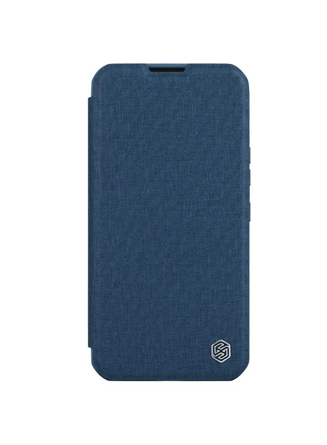 Nillkin Case For iPhone 15 Pro QIN Series Pro Fabric Textured Leather Phone Case - Image 2