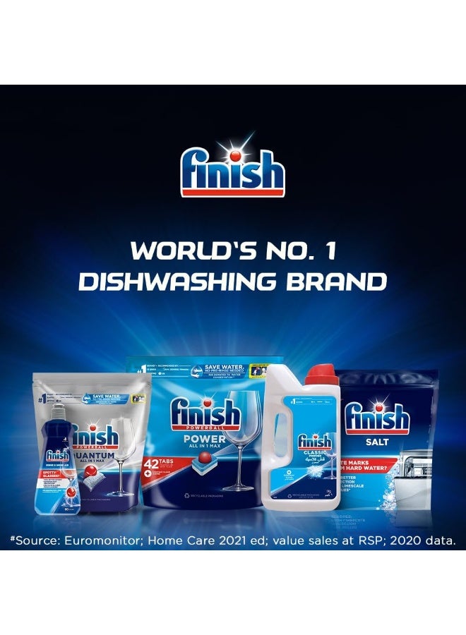 فنيش فينش كلاسيك مسحوق منظف لغسالة الأطباق - للتنظيف اليومي الفعال مع خاصية النقع المسبق - 1 كجم - Image 5