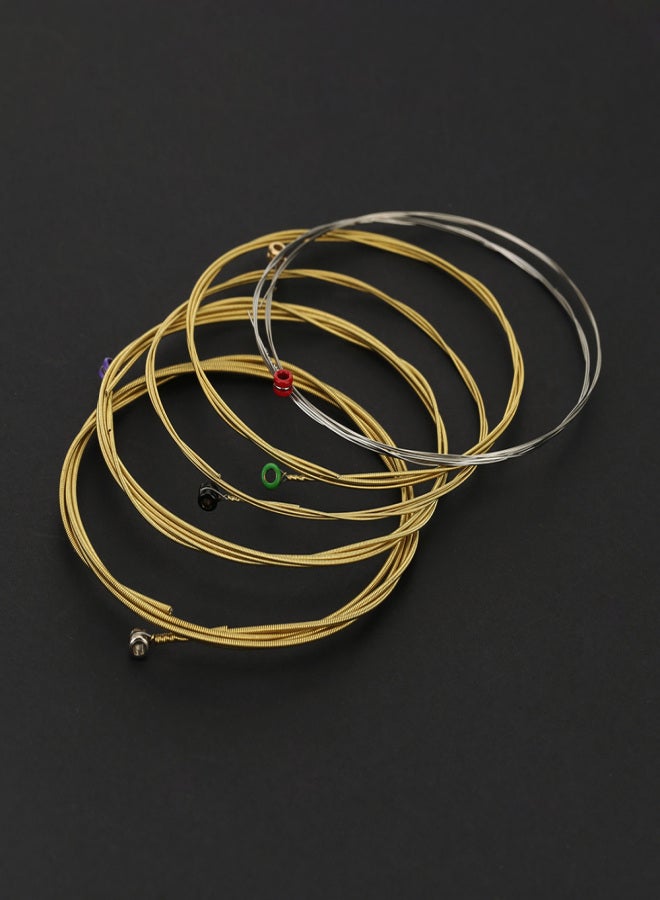 Orphee TX640 6pcs  Acoustic Folk Guitar String  Set (.012-.053) Phosphor Bronze Medium Tension - Image 2