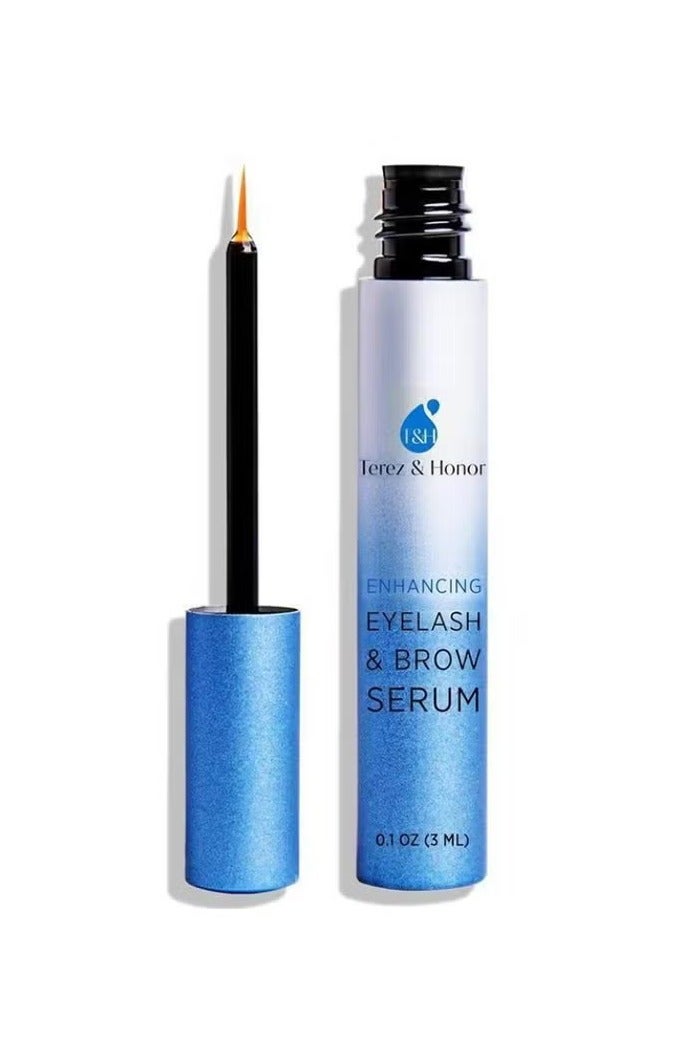 تيريز آند أونر مصل نمو الرموش الطبيعي ومعزز الحاجب لنمو الرموش الأكثر سمكاً وأطولًا للرمش الطويلة واللامعة والحاببين [3 مل] 3 مل - Image 1