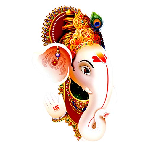 Rangoli Vinyl Modern Art Wall Sticker 1.96 x 20.86 x 1.96 inches, Multicolour (Model Number: Modern Art370) - Image 1