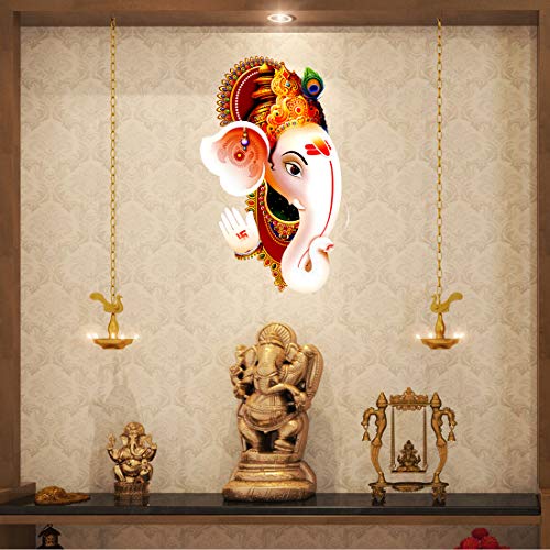 Rangoli Vinyl Modern Art Wall Sticker 1.96 x 20.86 x 1.96 inches, Multicolour (Model Number: Modern Art370) - Image 2