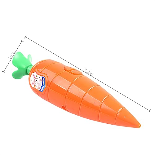 UMATRU 60-Second Voice Recorder with Playback & Audio Recorder Pen - Cute Carrot-Shaped Recorder Device, Smooth-Writing Ballpoint Pen - Fun & Creative Gift for Kids, Students, Teachers - Image 4