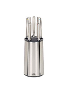 Joseph Joseph 5-Piece Elevate Steel Carousel Knife Set with Rotating Storage Stand Silver 37 x 13 x 13 cm 10546  - Image 1