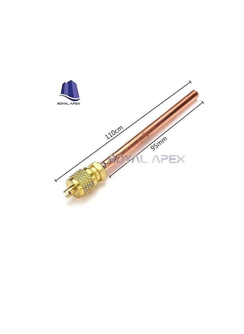 Generic - Air Conditioners Coolers Charging Valve 1/4 Pack of 5 - Image 1