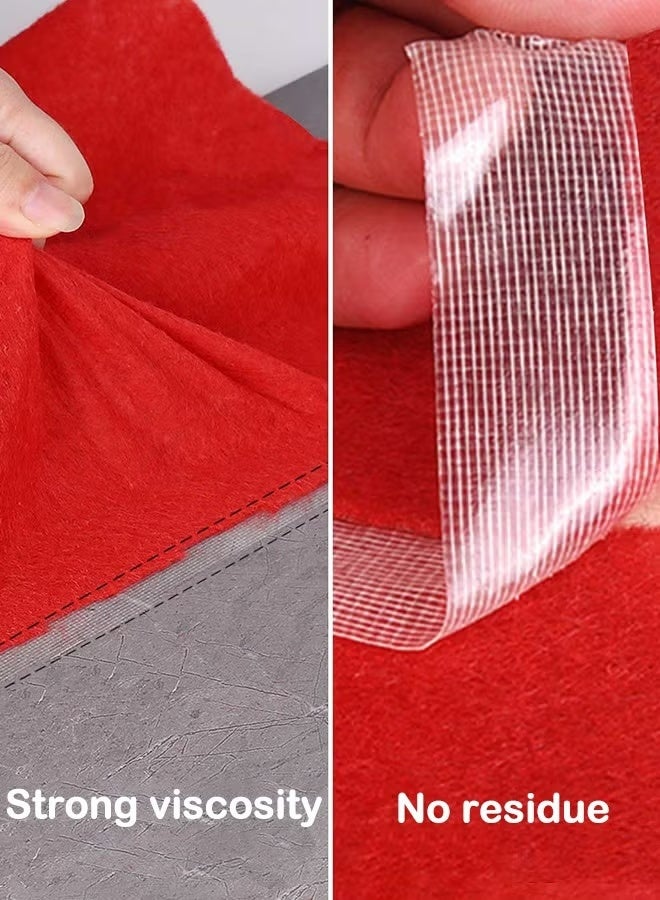 Double Sided Tape, Mounting Tape for Clothes, Double Sided Tape Heavy Duty, Carpet Tape, Two Sided Tape for Fabric, Double Sided Duct Tape 2 Rolls - Image 3