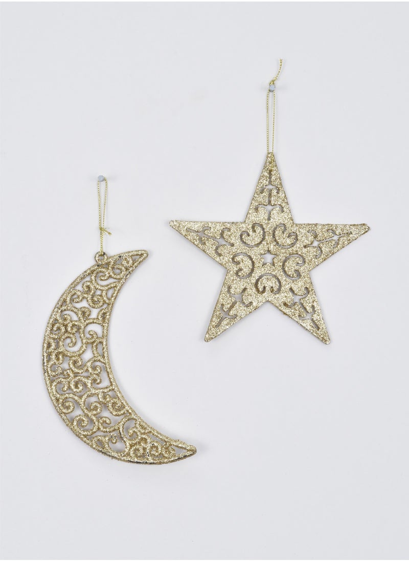 2 Gold Metal Hanging Ramadan Ornaments Height 15cm - pzsku/Z1017700F444A2CF3B67CZ/45/_/1736931511/26eee54a-468e-4867-a45a-04ad0baafa63