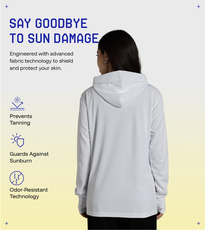 BLUE TYGA Womens Sunscreen Jacket 2.0 - Advanced Protection from Sun & Pollution - UPF 50+ Protection - Image 4
