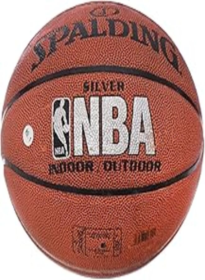 Generic Generic Spanding Silver Basketball, Size7 For Better Experience,Endless Hours Of Entertainment - Multi Color 