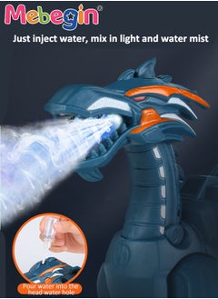 MEBEGIN Dinosaur Toys Fire Breathing & Walking Dinosaur Toys Gifts for Boys Electronic STEM Toys for Boys Girls  - Image 5