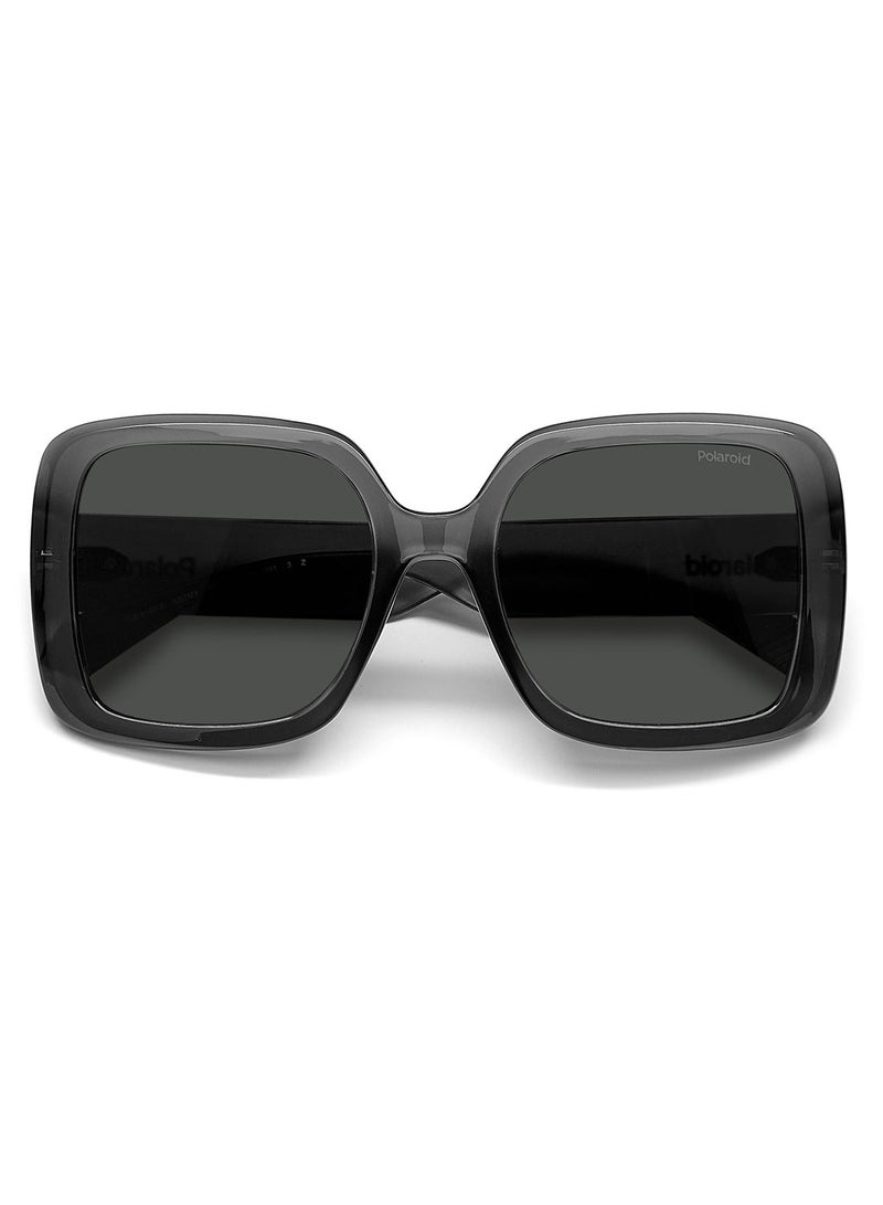 Polaroid Women Square Sunglasses PLD 6168/S  GREY 54 - Image 4