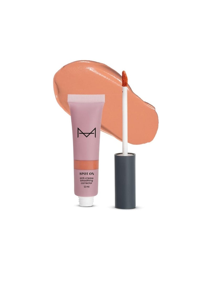 House Of Makeup Peach Colour Corrector For Face Makeup | Crease-free | Hydrating Pro Concealer/Colour Corrector for Dark Circles | Eye Underside & Inside Concealer | All Skin Type | 12 ml(Light to Medium Skin) - Image 1