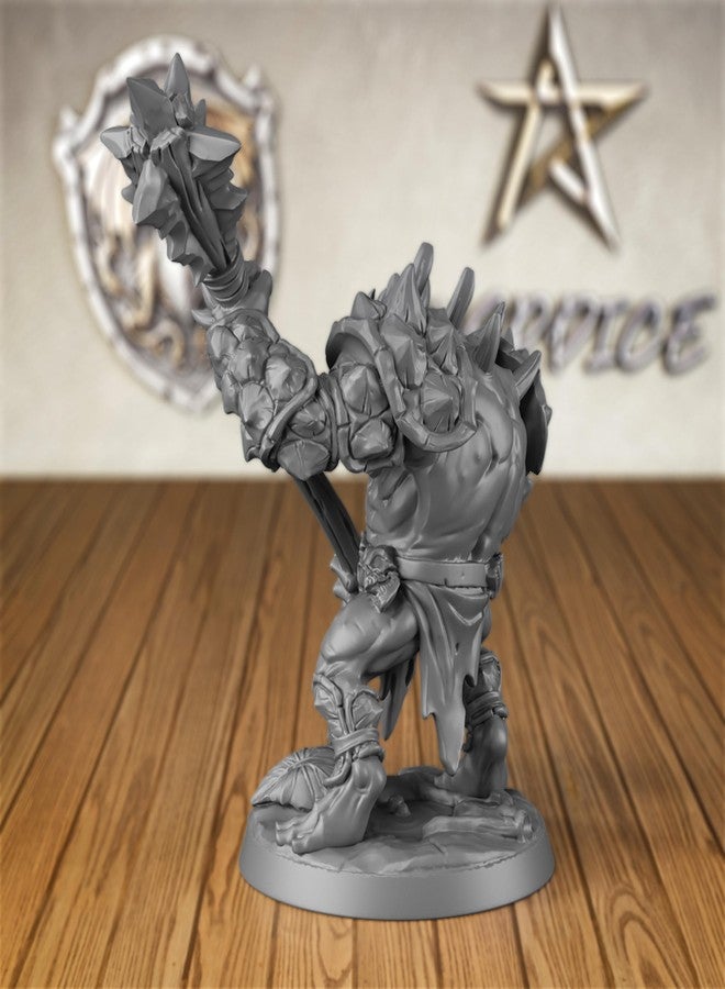 AUSPDICE Dungeons and Dragons Amphibious Bull Miniature 32mm, Durable Resin, Ideal Gift for Dungeon Master - Image 3