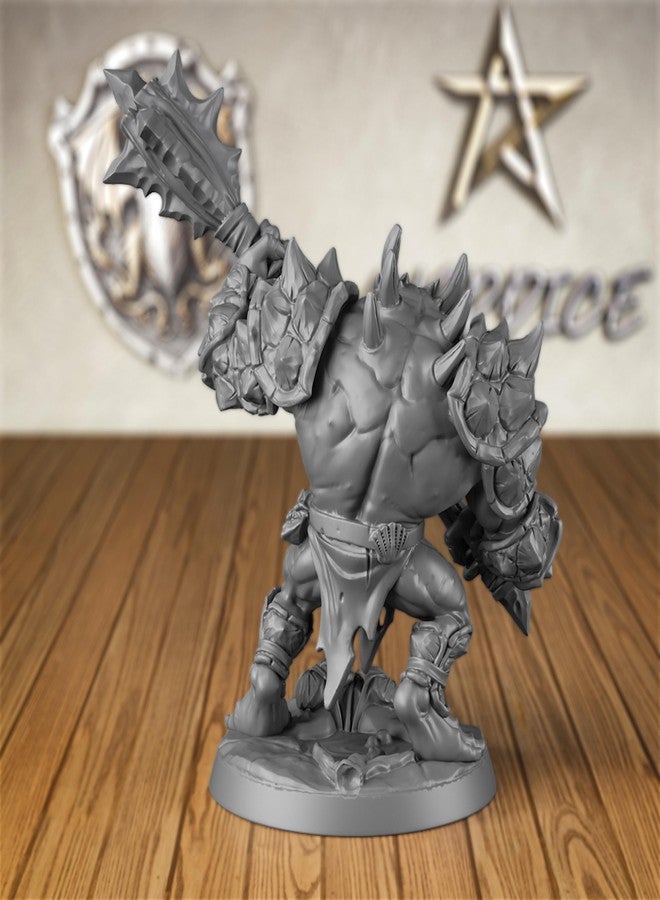 AUSPDICE Dungeons and Dragons Amphibious Bull Miniature 32mm, Durable Resin, Ideal Gift for Dungeon Master - Image 2