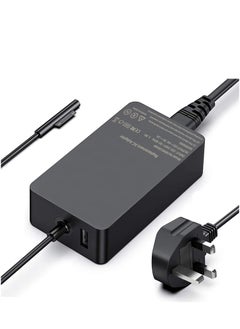 Surface Pro Charger, 65W Microsoft Surface Pro Charger for Surface Pro 9/8/7/6/5/4/3