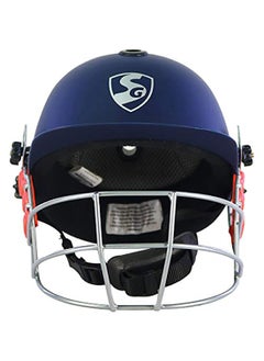 OPTIPRO Cricket Helmet | Navy Blue  For Men & Boys | Adjustable Steel Grill | Breathable inner padding | Lightweight - pzsku/Z1017B922B7986EB8038AZ/45/_/1701926812/d7e06603-39de-4db4-8ad7-9ae90b86a240