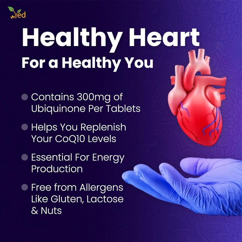 VED فيد كو إنزيم كيو 10 300 ملغ - Image 3