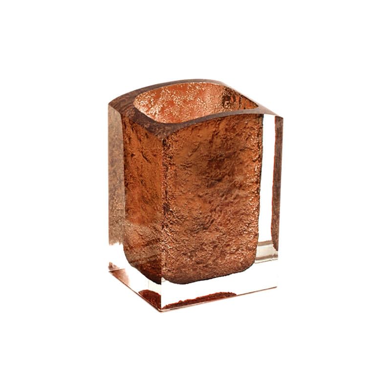 Freelance Freelance Prismus 3 pc Bathroom Set - Soap Dispenser, Tumbler & Tray(Brown)  - Image 3