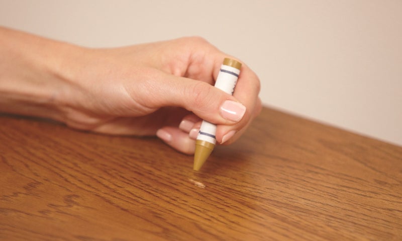 Guardsman 500300 Wood Filler Sticks 5 Colors Plus Sharpener - Repair and Restore Scratched Furniture, Pack of 1 - Image 2