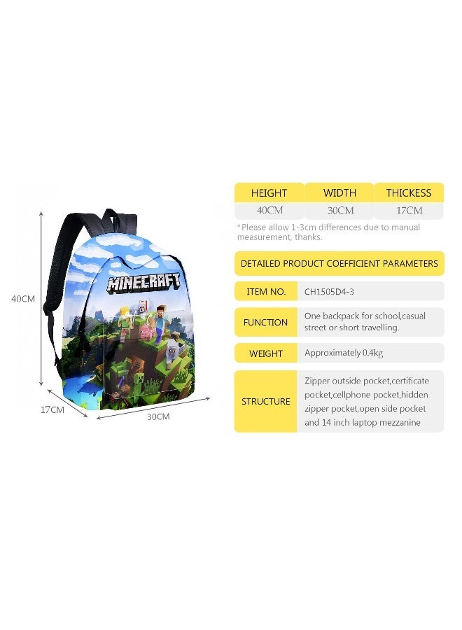 Cartoon Backpack Set - PokÃ©mon School Bag Set - Image 2