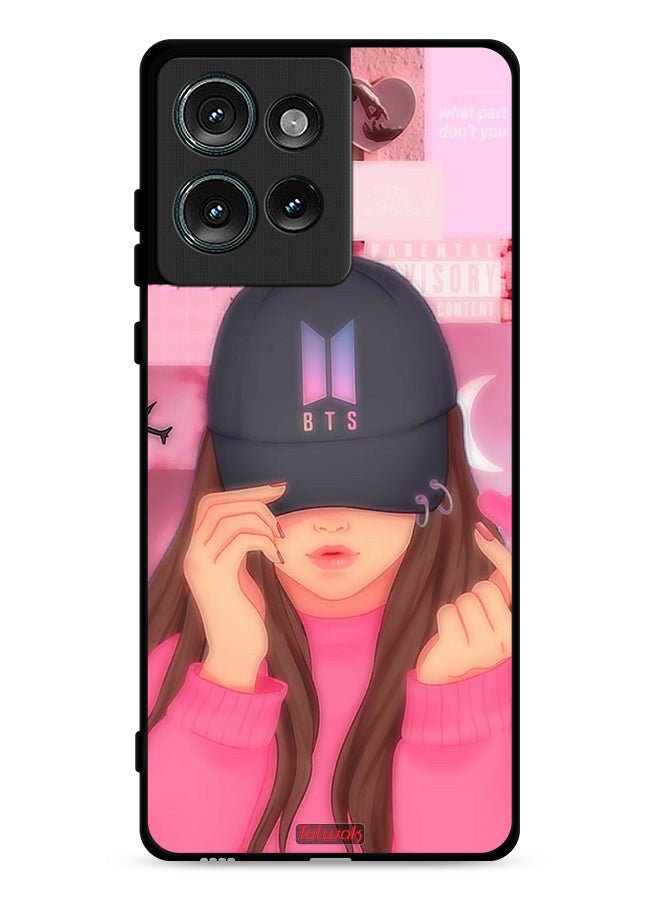 Tolwak Motorola Edge 50 Protective Case Cover Cap Girl Snap - Image 1