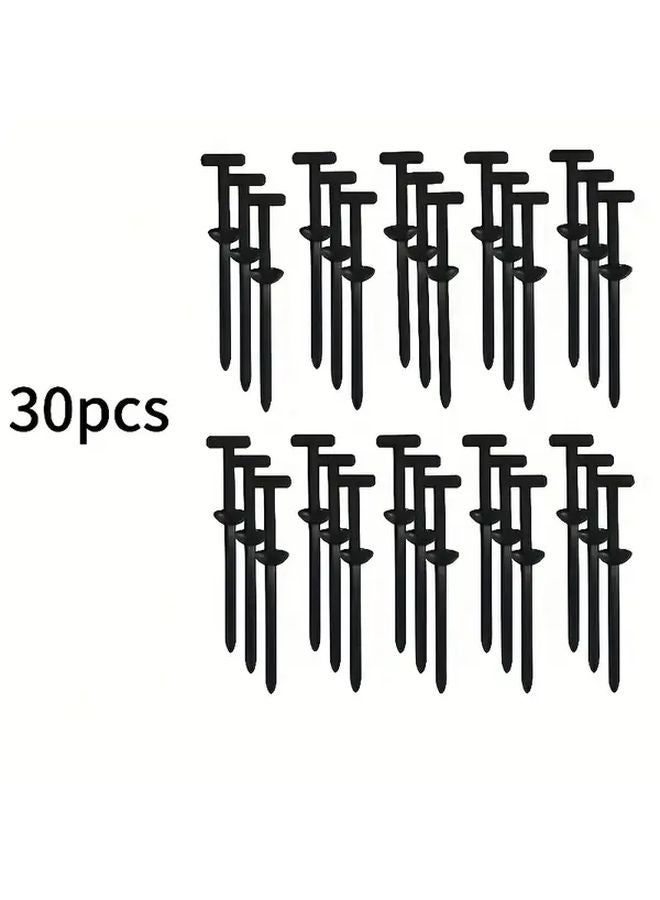 30pcs Heavy Duty Cable Ties UV Temperature Vibration Resistant Self Locking Black - Image 1