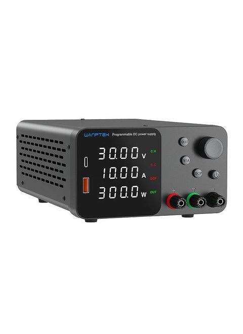 Variable DC Power Supply 30V 10A Bench Power Supply with 4-Digits LED Display Adjustable Switching Power Supply