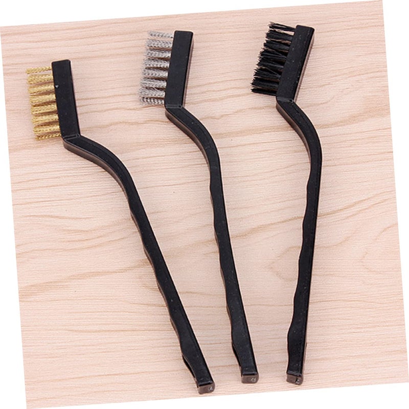 12 Pcs Professional Curved Wire Brush Set For Efficient Scrubbing And Cleaning - Image 3