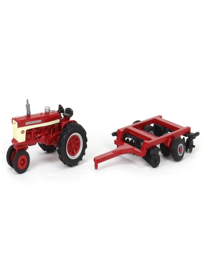 Case IH ERTL 1/64 Farmall 460 Tractor with Disk 44377 - Image 5