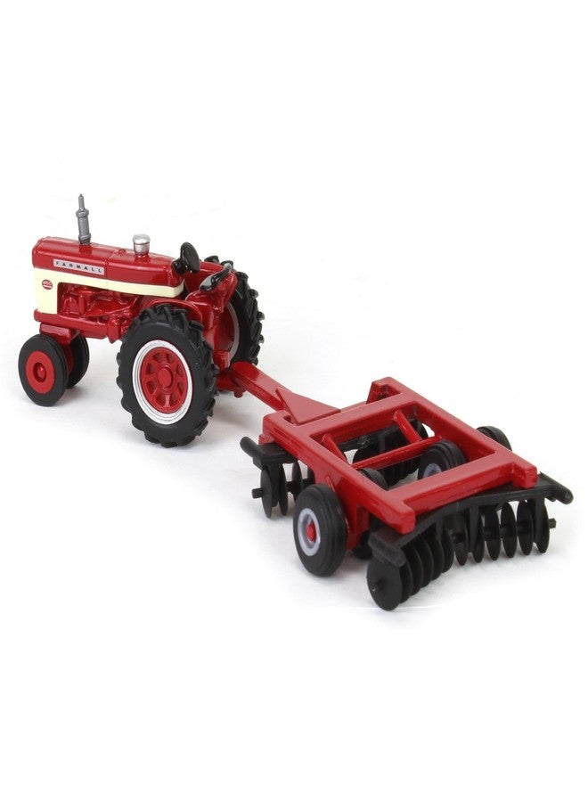 Case IH ERTL 1/64 Farmall 460 Tractor with Disk 44377 - Image 4