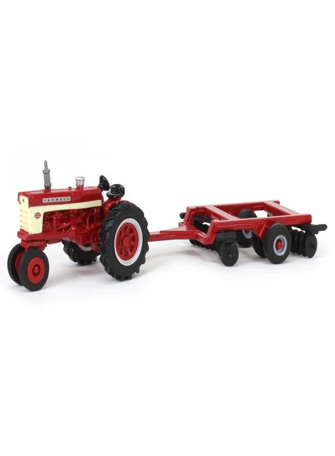 Case IH ERTL 1/64 Farmall 460 Tractor with Disk 44377 - Image 1