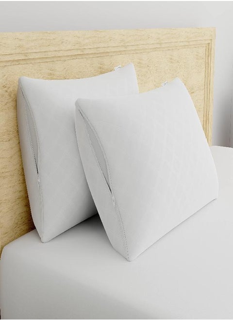 AllerEase Breathable, Zippered Pillow Protector, King - 2 Pack