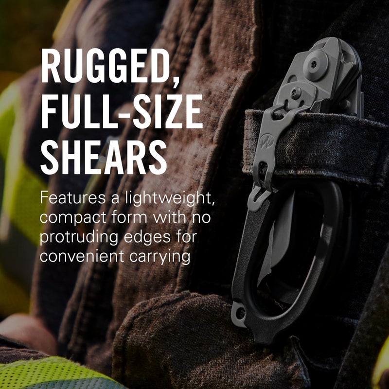 LEATHERMAN, Raptor Rescue, 6-in-1 Heavy-Duty Emergency/Trauma Shears, Made in the USA, Utility Holster Included - Image 4