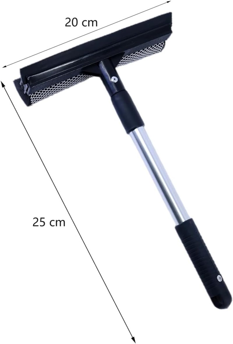 Erweicet 2Pcs Glass Wiper Glass Cleaning Brush Professional Double Glazed Window Squeegee Scraper for Car Windshields and Window Cleaning Tool - Image 2