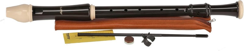 Aulos 211A Tenor Recorder,brown/ivory colored - Image 1