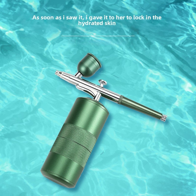 Portable Facial Oxygenation Device for Skin Hydration Black - Image 4