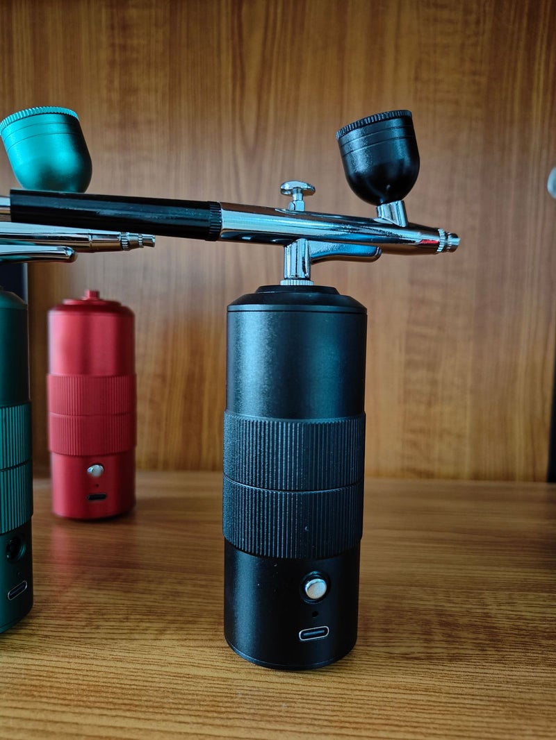 Portable Facial Oxygenation Device for Skin Hydration Black - Image 1